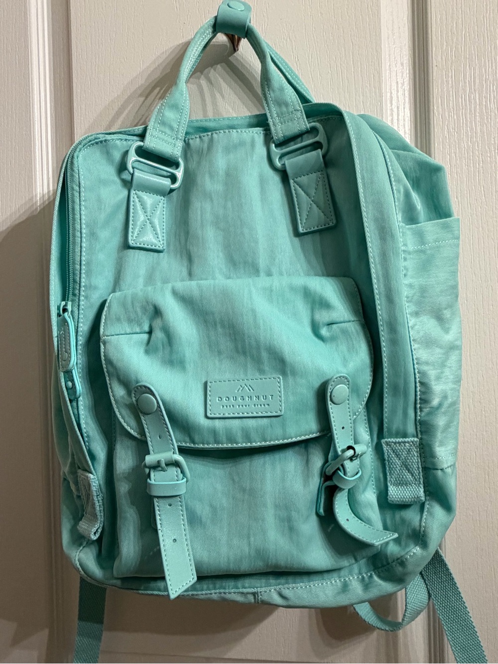 Doughnut Mint Green Backpack for Women